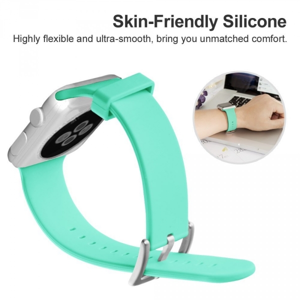 UMTELE Apple Watch Soft Silikon Kay (42mm)-Teal