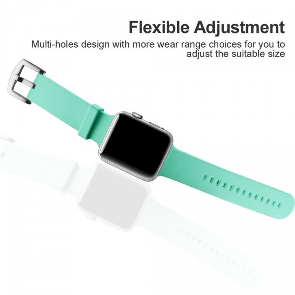 UMTELE Apple Watch Soft Silikon Kay (42mm)-Teal