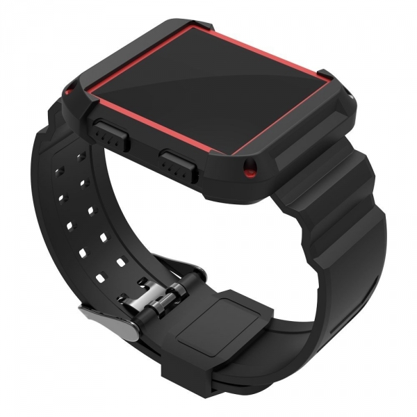 UMTELE Fitbit Ionic Rugged Pro Klf/Kay-Red