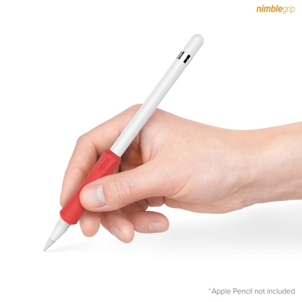 UPPERCASE Apple Pencil 2 NimbleGrip Silikon Klf (2 Adet)-Red