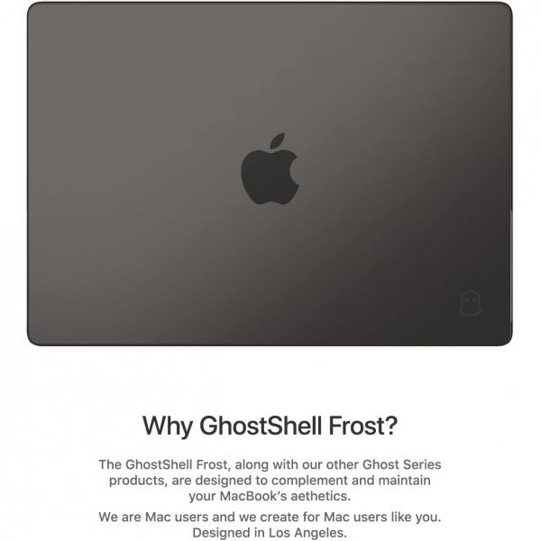 UPPERCASE GhostShell MacBook Pro Laptop Klf (16 in)-Matte Gray