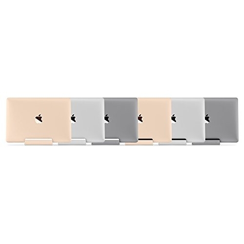 UPPERCASE MacBook Alminyum Stand (12 in)-Space Gray-White