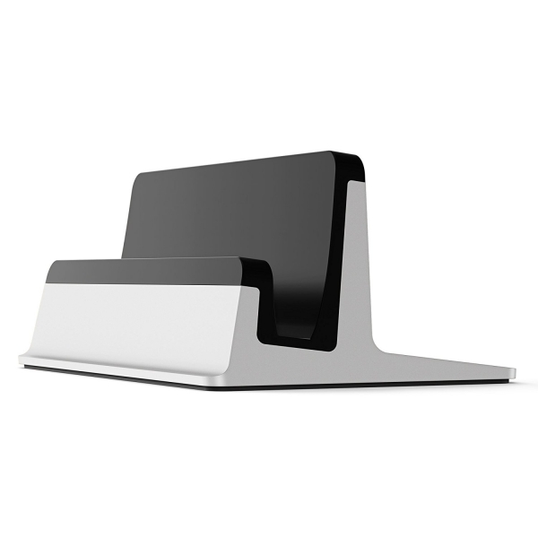 UPPERCASE MacBook Alminyum Stand (12 in)-Silver-Black