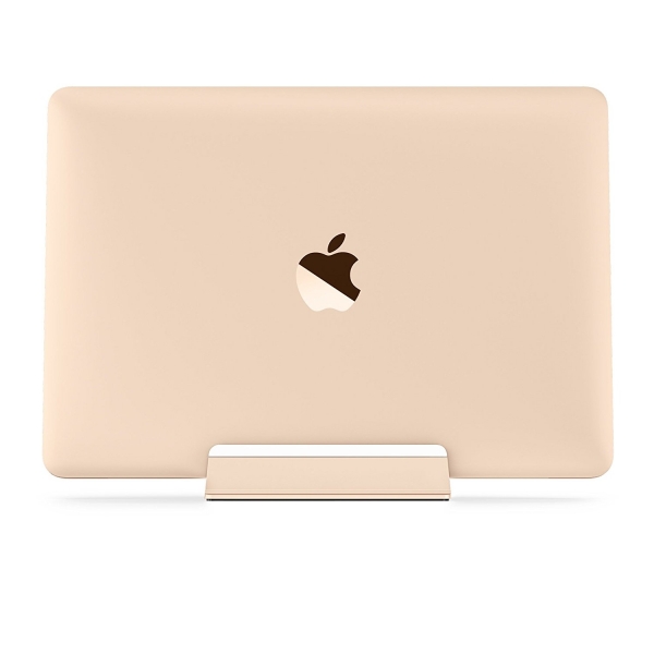 UPPERCASE MacBook Alminyum Stand (12 in)-Gold-White