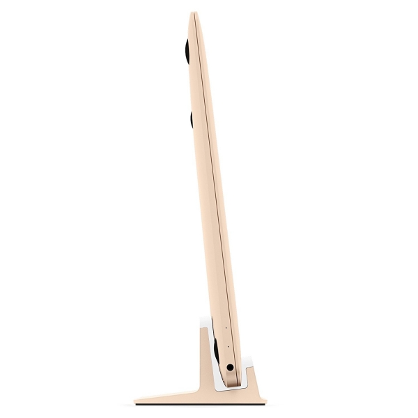 UPPERCASE MacBook Alminyum Stand (12 in)-Gold-White