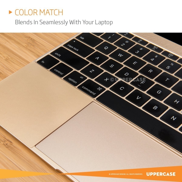UPPERCASE MacBook Palm Rest Koruyucu (12 in-Gold)