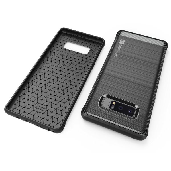 Ubittek Samsung Galaxy Note 8 Karbon Fiber Desen Klf