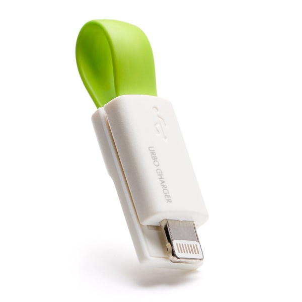 Urbo USB-A to Lightning arj Cihaz-Green
