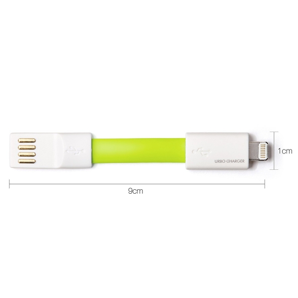 Urbo USB-A to Lightning arj Cihaz-Green