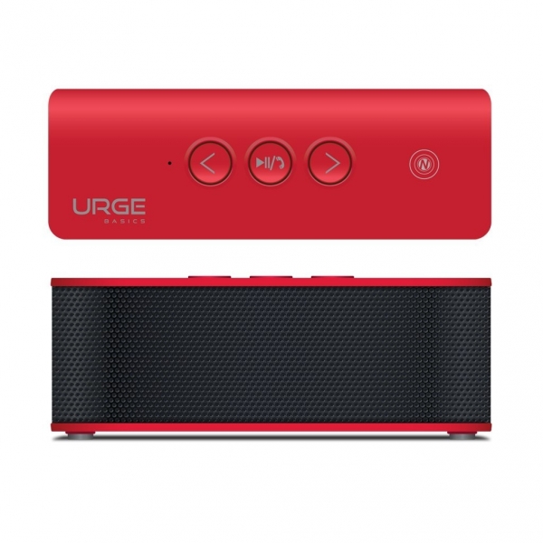 Urge Basics SoundBrick Plus NFC Kablosuz Bluetooth Hoparlr-Red