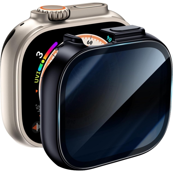 Uyiton Apple Watch Ultra 2.Nesil 49mm Bumper Klf-Black