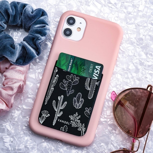 VANDEL Pocket Yapkanl Telefon Czdan -Cactus Print