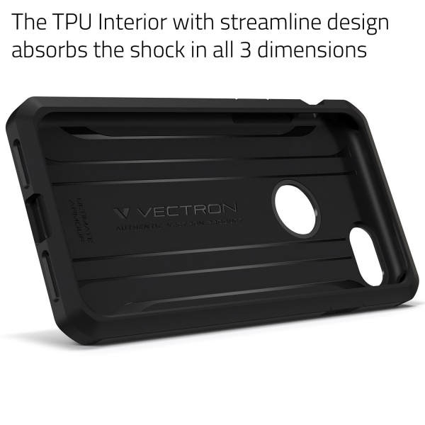 VECTRON Apple iPhone 7 Ultimate Armor Durable Klf-Black