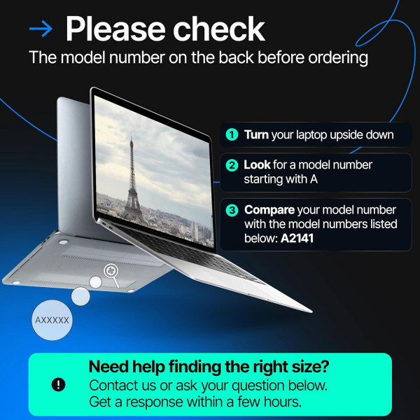 VINTEZ MacBook Pro Privacy Ekran Koruyucu (16 in)