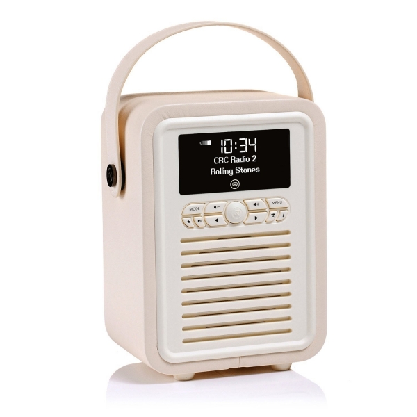 VQ MINI Home Audio Bluetooth Radyo-Cream