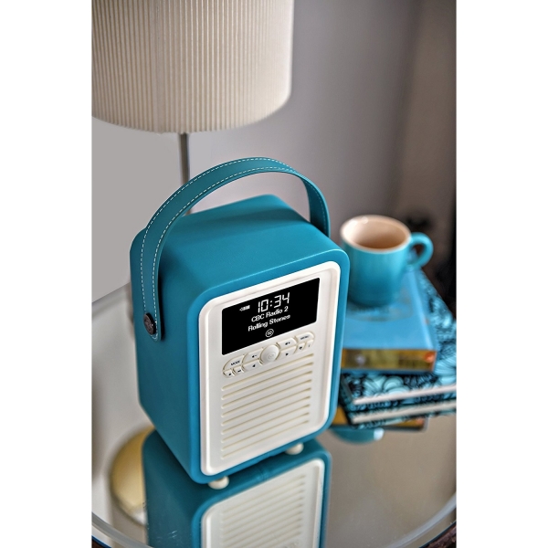 VQ MINI Home Audio Bluetooth Radyo-Teal