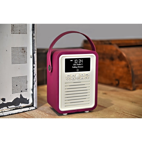 VQ MINI Home Audio Bluetooth Radyo-Deep Purple