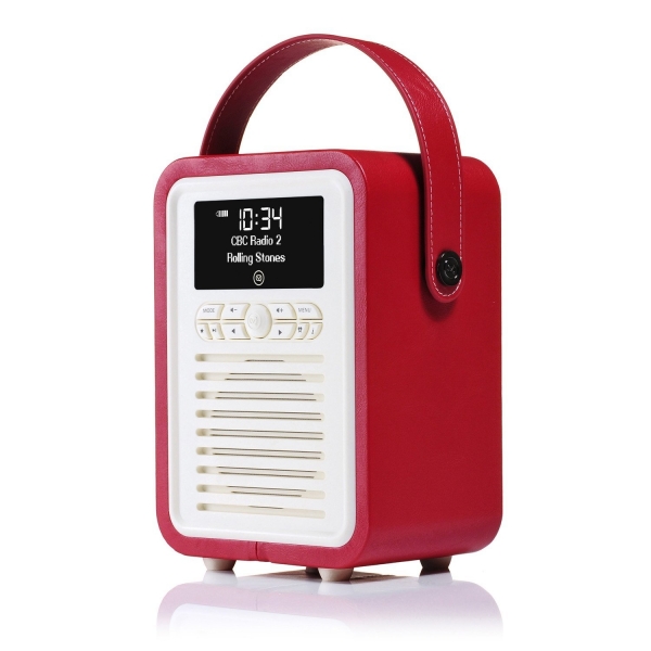 VQ MINI Home Audio Bluetooth Radyo-Red