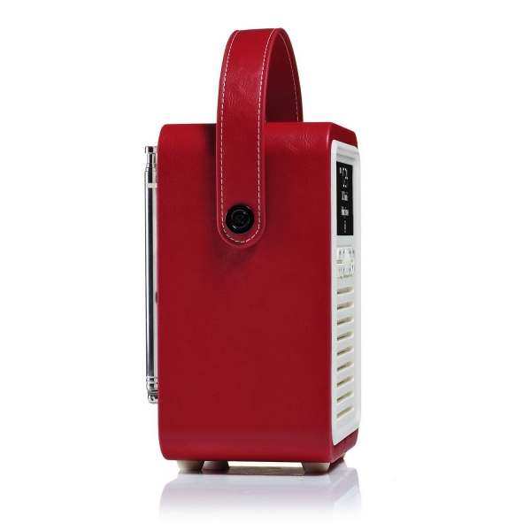 VQ MINI Home Audio Bluetooth Radyo-Red