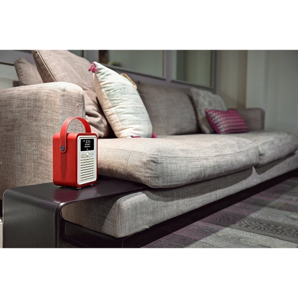 VQ MINI Home Audio Bluetooth Radyo-Red