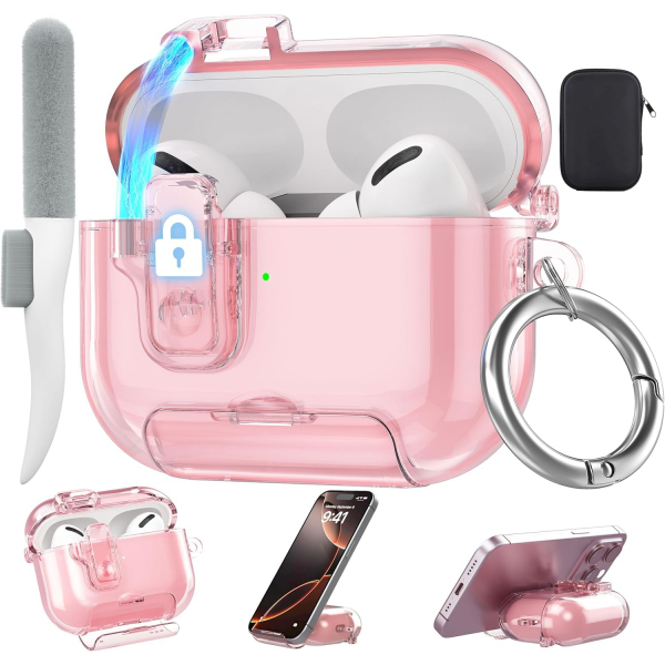 Valkit Apple AirPods Pro 3 Klf-Pink Lock