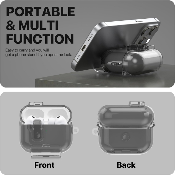Valkit Apple AirPods Pro 3 Klf-Black Lock