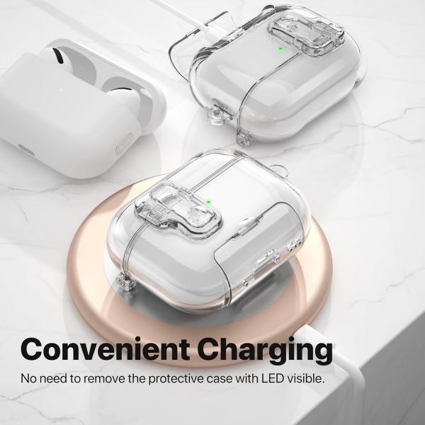 Valkit Apple AirPods Pro 3 Klf-Clear Lock