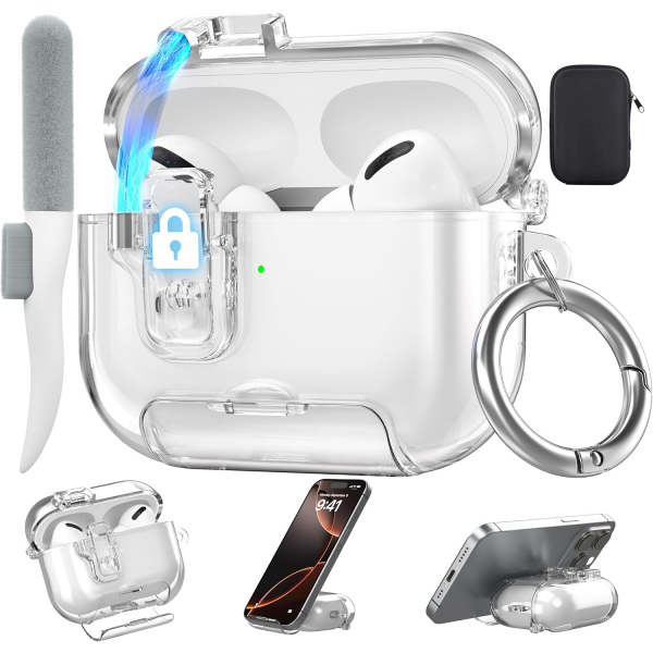 Valkit Apple AirPods Pro 3 Klf-Clear Lock