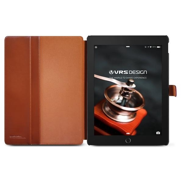 VRS Design Apple iPad Pro 12.9 Dandy Layered Serisi K�l�f-Wine Red