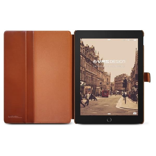 VRS Design Apple iPad Pro 12.9 Dandy Layered Serisi K�l�f-Coffee Brown
