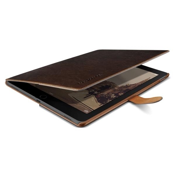 VRS Design Apple iPad Pro 12.9 Dandy Layered Serisi K�l�f-Coffee Brown