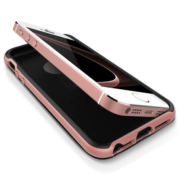 VRS Design iPhone 5/5S/SE High Pro Shield Serisi Klf (MIL-STD-810G)-Rose Gold