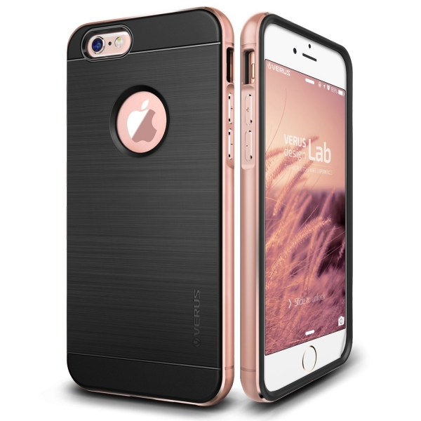 VRS Design iPhone 6 / 6S New Iron Shield Serisi Klf (MIL-STD-810G)-Rose Gold