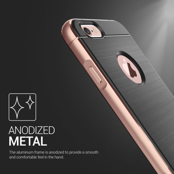 VRS Design iPhone 6 / 6S New Iron Shield Serisi Klf (MIL-STD-810G)-Rose Gold