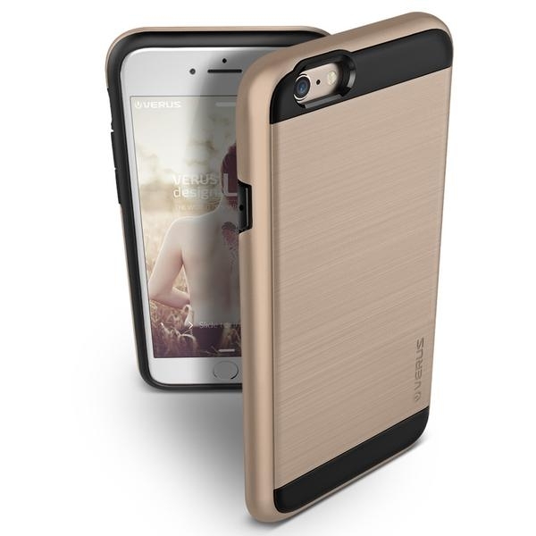 VRS Design iPhone 6 / 6S Verge Serisi Klf (MIL-STD-810G)-Champagne Gold