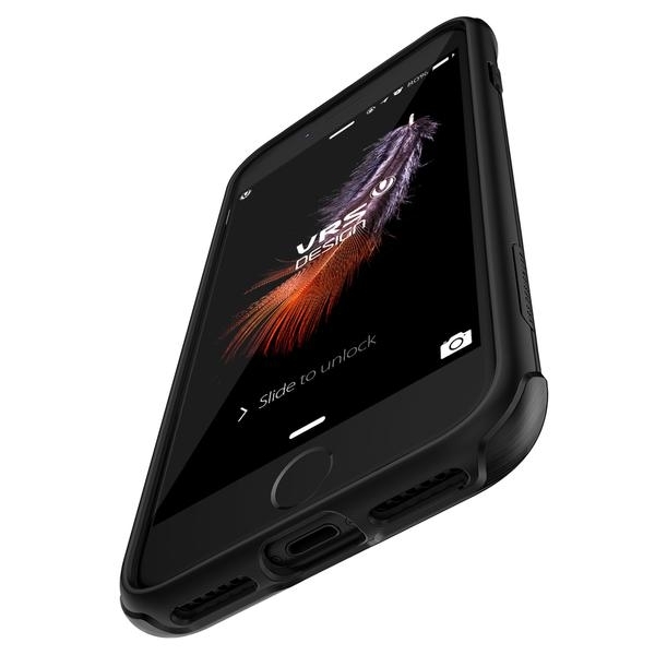 VRS Design iPhone 7 Duo Guard Serisi Klf (MIL-STD-810G)-Black