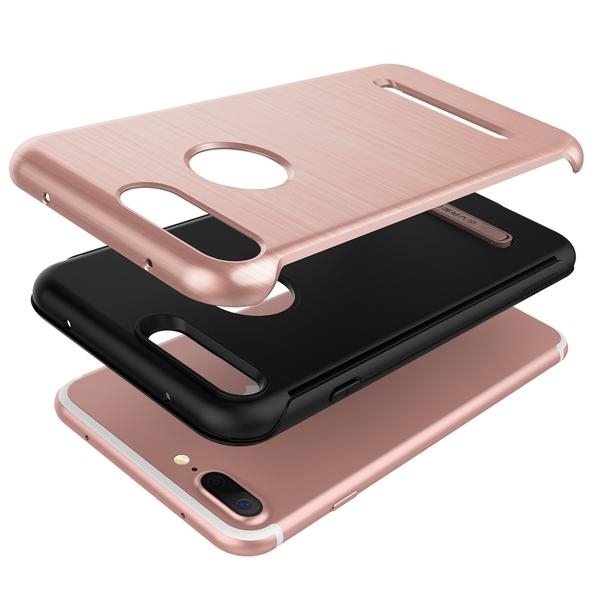 VRS Design iPhone 7 Plus Duo Guard Serisi Klf (MIL-STD-810G)-Rose Gold