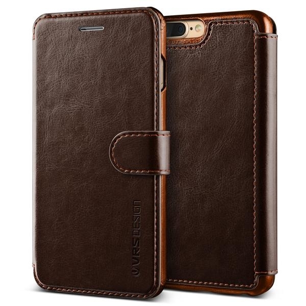 VRS Design Apple iPhone 7 Plus Dandy Layered Serisi Klf-Coffee Brown