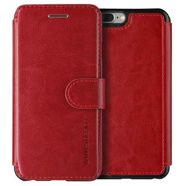 VRS Design Apple iPhone 7 Plus Dandy Layered Serisi Klf-Wine Red