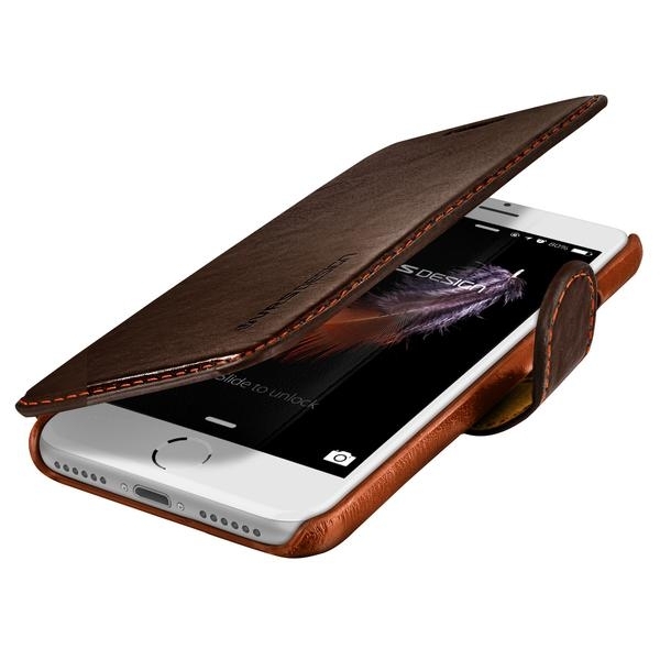VRS Design Apple iPhone 7 Plus Dandy Layered Serisi Klf-Coffee Brown