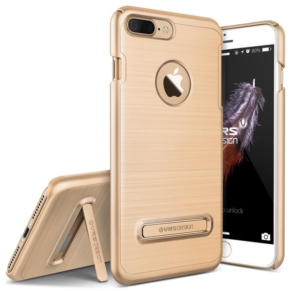 VRS Design Apple iPhone 7 Plus Simpli Lite Serisi Klf-Champagne Gold