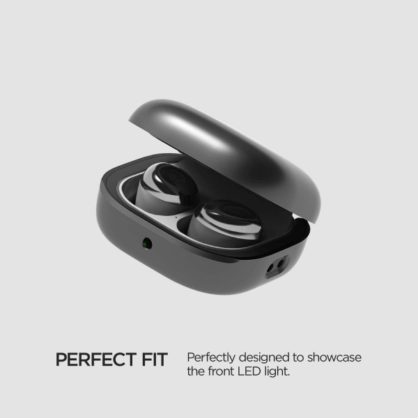 VRS Design Galaxy Buds FE/Buds2 Pro Uyumlu Klf -Metal Black