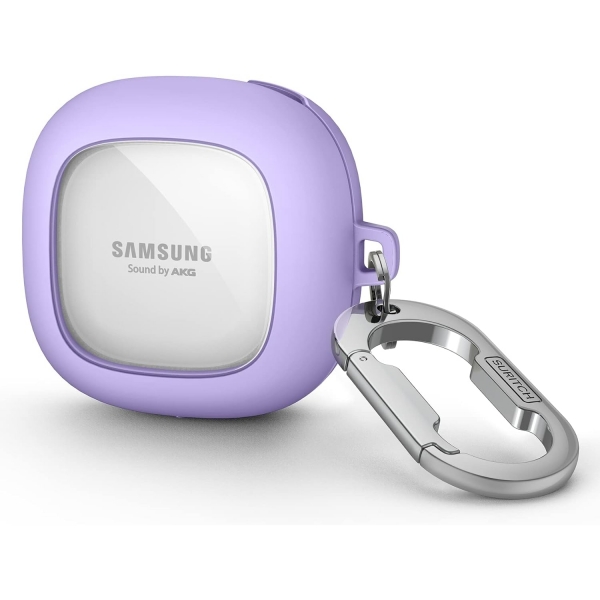 SURITCH Galaxy Buds FE/Buds2 Pro Uyumlu Klf -Purple