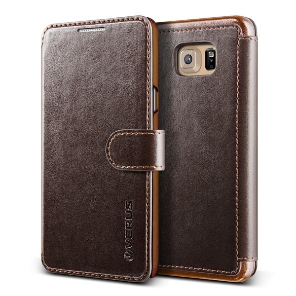 VRS Design Samsung Galaxy Note 5 Dandy Layered Serisi Klf-Coffee Brown