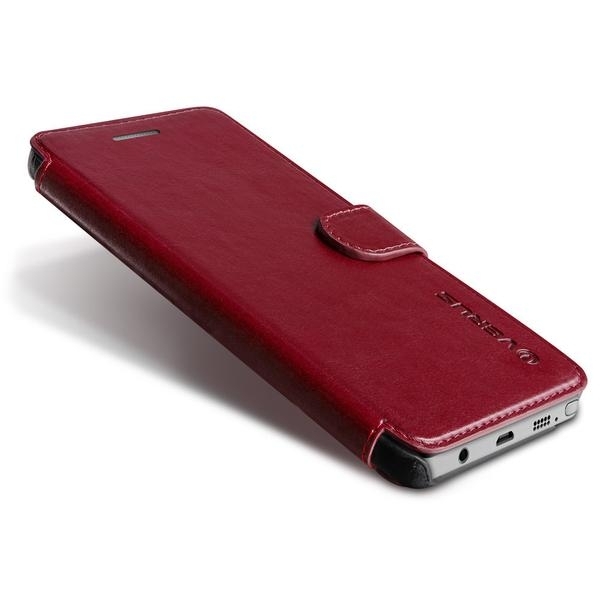 VRS Design Samsung Galaxy Note 5 Dandy Layered Serisi Klf-Wine Red