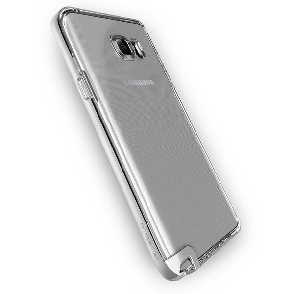 VRS Design Samsung Galaxy Note 5 Crystal Bumper Klf (MIL-STD-810G)-Satin Silver