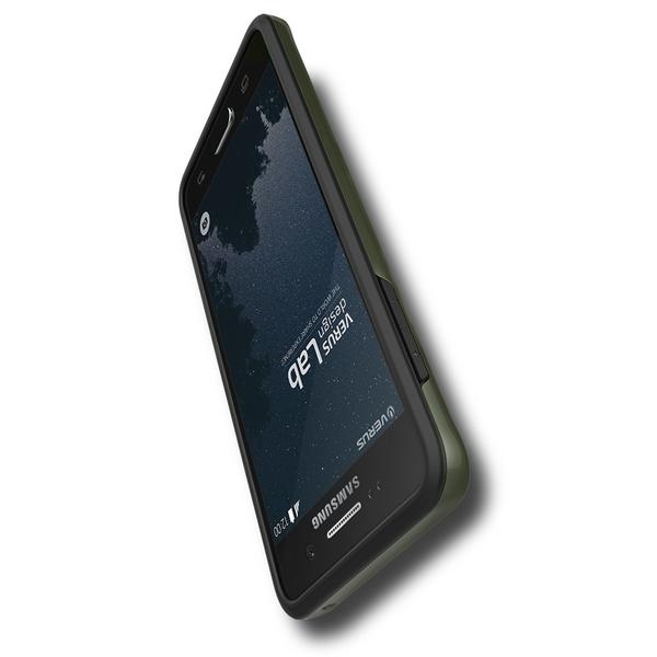 VRS Design Samsung Galaxy Note 5 Verge Serisi Klf (MIL-STD-810G)-Military Green