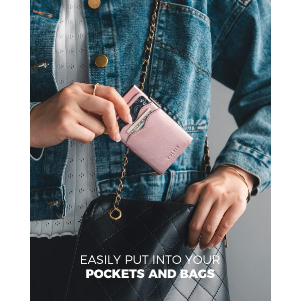 VULKIT Minimalist Kadn Czdan (Pink)