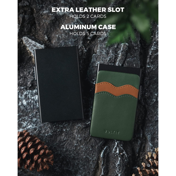 VULKIT Minimalist Kadn Czdan (Green)