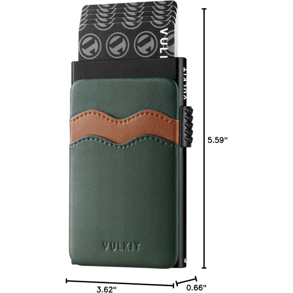 VULKIT Minimalist Kadn Czdan (Green)